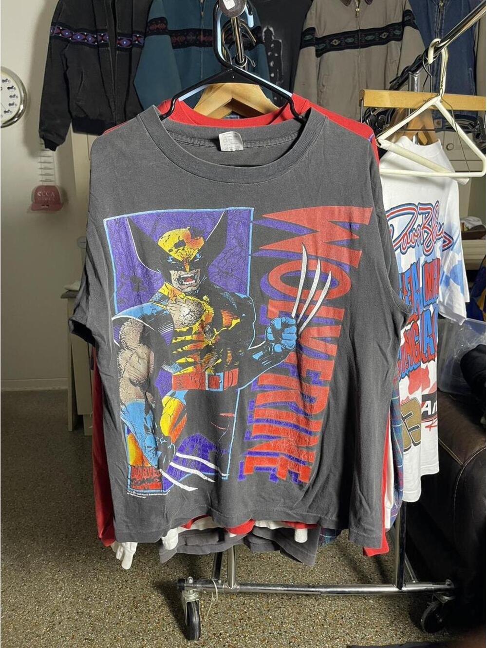 90s Vintage Wolverine Faded Shirt